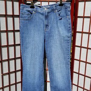 Chico's Jeans Platinum Collection Blue Size 2 Regular